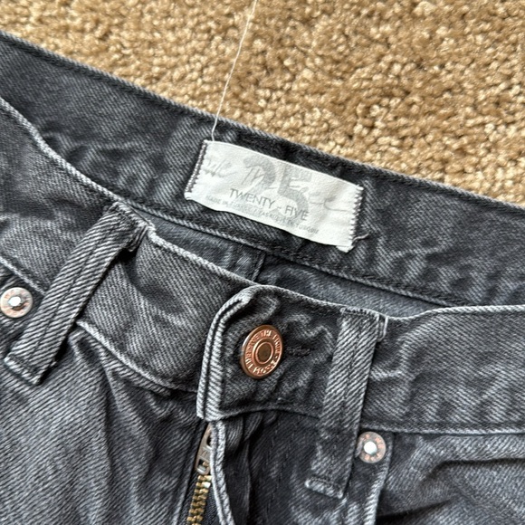 We The Free by Free People Stove Pipe Jean Black/Grey - Picture 8 of 11